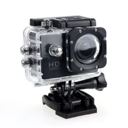Extralink Action Camera A10 Czarna Kamera 1080P 30fps, IP68, wyświetlacz 2.0"