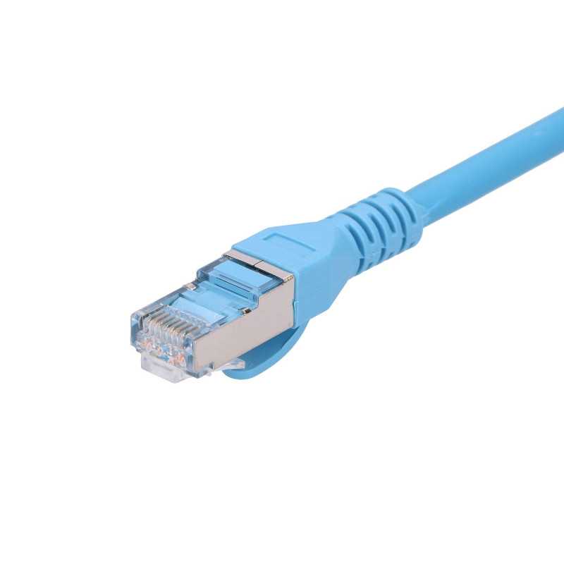 Патч-корд LAN Extralink Cat.6A S/FTP 5м, Медный Сетевой Кабель Уплётка 10Gbit/s - Изображение 4
