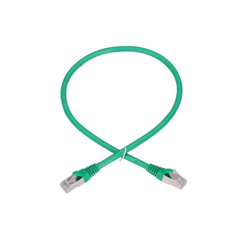 Патч-корд Extralink Cat.6 FTP 0.5м, медный сетевой кабель, витая пара 1Gbit/s - Изображение 2
