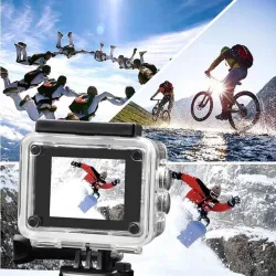 Extralink Action Camera H9S černá Fotoaparát 4K 30fps, IP68, 2,0" obrazovka, Wi-Fi, USB, mini HDMI
