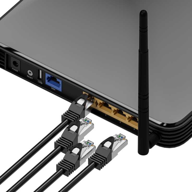Патч-корд LAN Extralink Cat.5e FTP 2м, медный сетевой кабель - Изображение 6