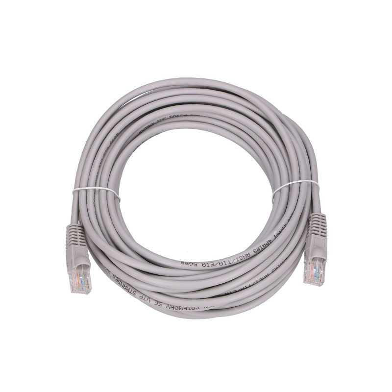 Патч-корд LAN Extralink Cat.5e UTP 10м, Медный сетевой кабель - Изображение 4