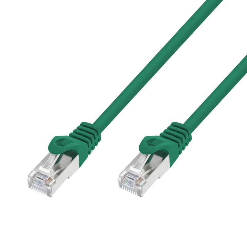 Extralink Cat.7 S/FTP 20m 20G Green Patch Cord LAN Copper Network Cable