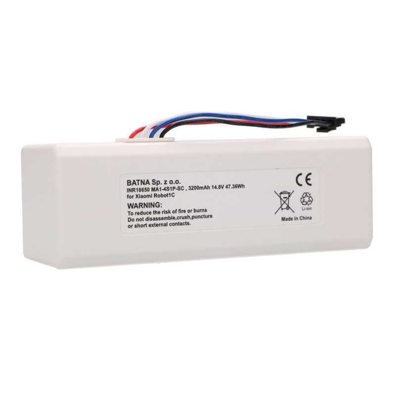 Xiaomi Robot 1C P1904-4S1P-MM, 3200mAh, 47.36Wh | Bateria sobressalente | STYTJ01ZHM Mijia 1C P1904-4S1P-MM (Dreame MC1808) - Imagem 7