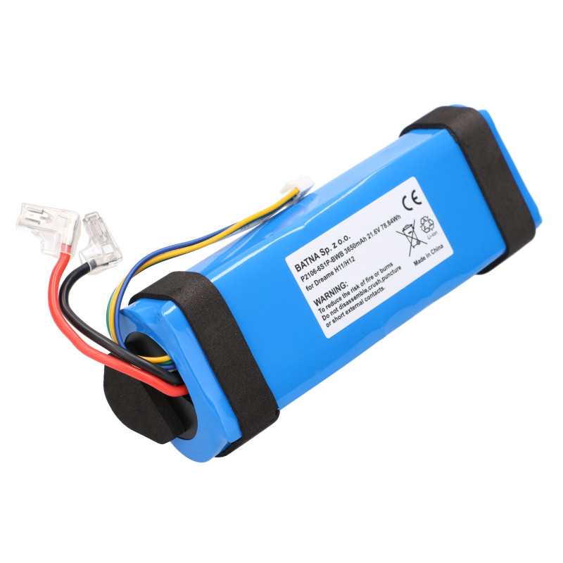 Dreame H11/H11 MAX Battery Pack P2106-6S1P-BWB 3650mAh 21.6V - Image 3