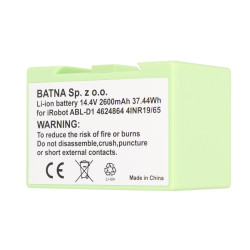 ROOMBA E5 E6 I7 14.4V 2600MAH ROBOT SI aspiratör PİLİ - Görsel 4