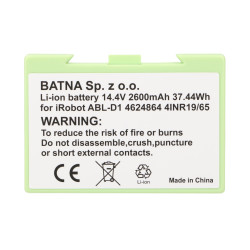 Extralink | Bateria, akumulator do odkurzacza | zamiennik dla Roomba E5 E6 I7 14.4V 2600mAh - Zdjęcie 6