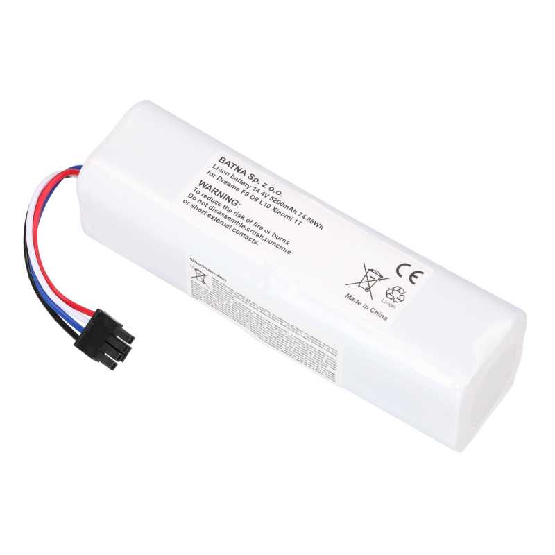 DREAME F9/D9/D9 PRO/D9 MAX/L10 PRO ROBOT/XIAOMI 1T Battery 14.4V 5200mAh - Image 2