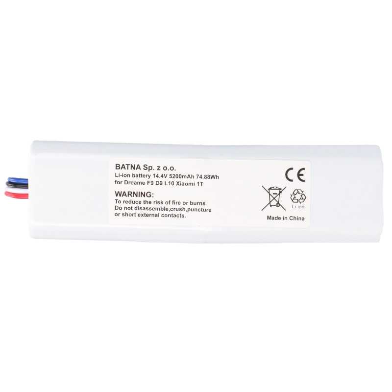 DREAME F9/D9/D9 PRO/D9 MAX/L10 PRO ROBOT/XIAOMI 1T Battery 14.4V 5200mAh - Image 6