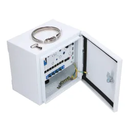 Extralink Atlas Zewnętrzny switch PoE 8x RJ45 1000Mb/s PoE, 2x SFP, 120W, aktywne chłodzenie