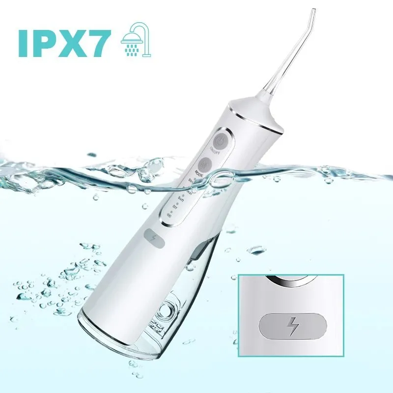 Extralink Beauty Intelligent Water Flosser L8 Czarny Irygator 2000mAh, IPX7