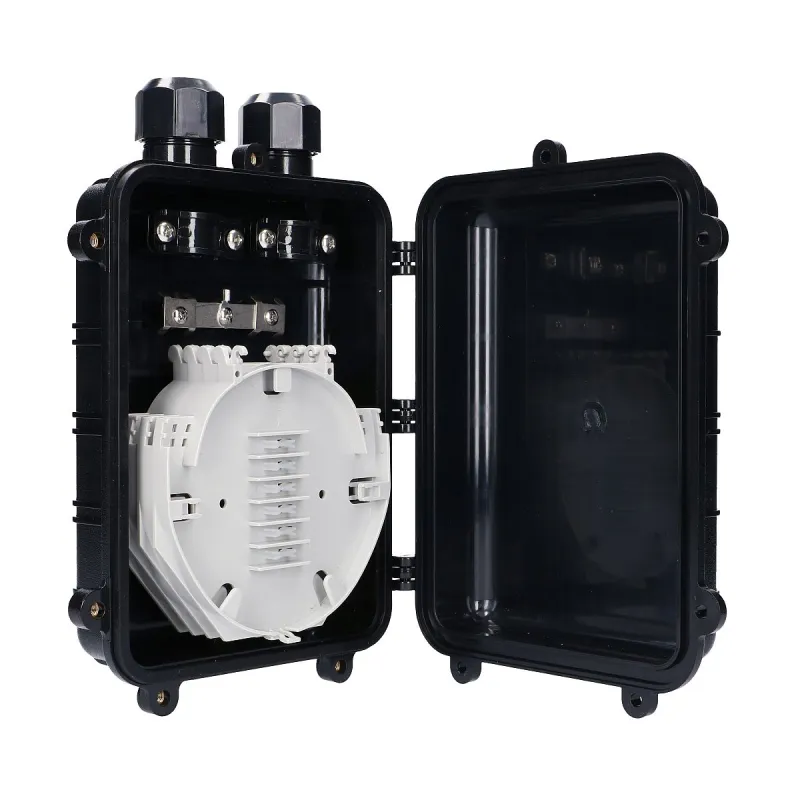 Extralink Bruce Mufa FTTX, 4 tacki, 96 spawów, czarna