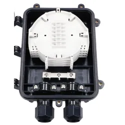 Extralink Bruce Mufa FTTX, 4 tacki, 96 spawów, czarna