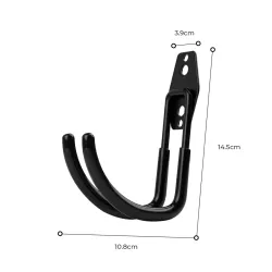 Extralink BS-MH02 Wieszak na kabel do ładowarki samochodowej metalowy, osłona z gumy