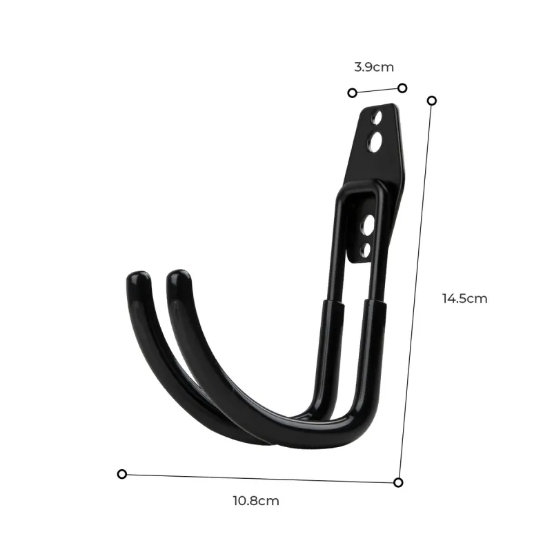 Extralink BS-MH02 Wieszak na kabel do ładowarki samochodowej metalowy, osłona z gumy