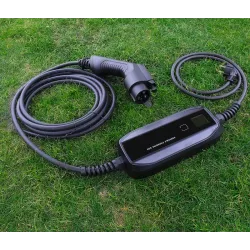Extralink BS-PCD030 16A 3.6kW Schuko Przenośna ładowarka do samochodu elektrycznego 1 faza, 5,5m, wyświetlacz LCD, IP67