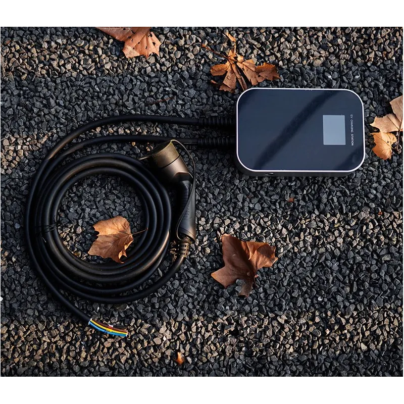 Extralink BS20-BC-22kW-APP Typ 2 32A 22kW Ładowarka do samochodu elektrycznego 3 fazy, ekran LCD, aplikacja, 6,1m