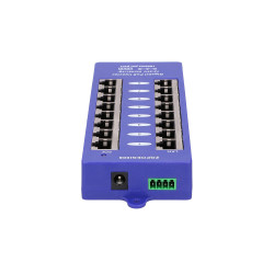 Extralink 8 Portowy | Gigabit PoE Injector | 8x 1000Mb/s RJ45, Mode B - Imagem 4