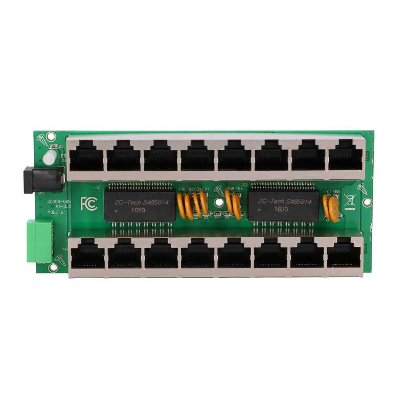 Extralink 8 Puertos | Gigabit PoE Inyector | 8x 1000Mb/s RJ45, Modo B - Imagen 5