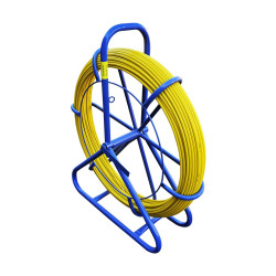 Пилот для протяжки кабелей Extralink 8mm 100m, стекловолокно FRP, диаметр 8mm, длина 100m, желтый - Изображение 2