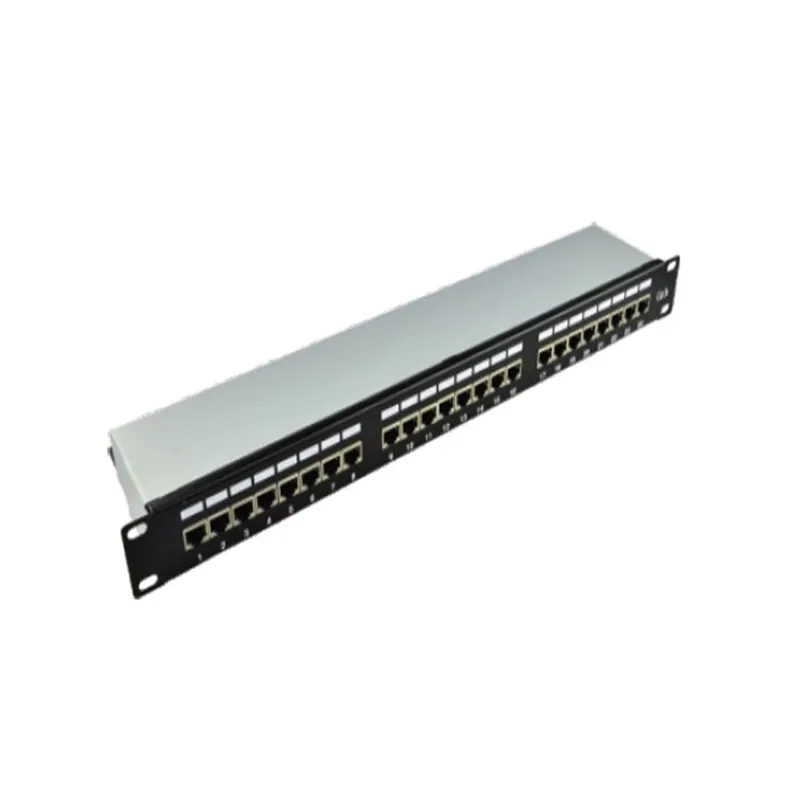 Extralink CAT5E FTP 1U Patchpanel 24 portas