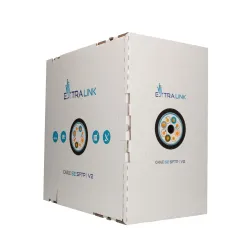 Extralink CAT5E SFTP (SF / UTP) V2 Externo Cabo de rede de par trançado 305 M