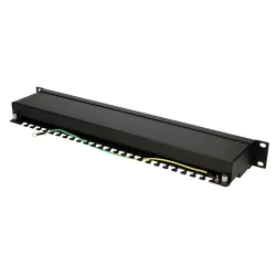 Extralink CAT5E STP V2 Patchpanel 24 portas