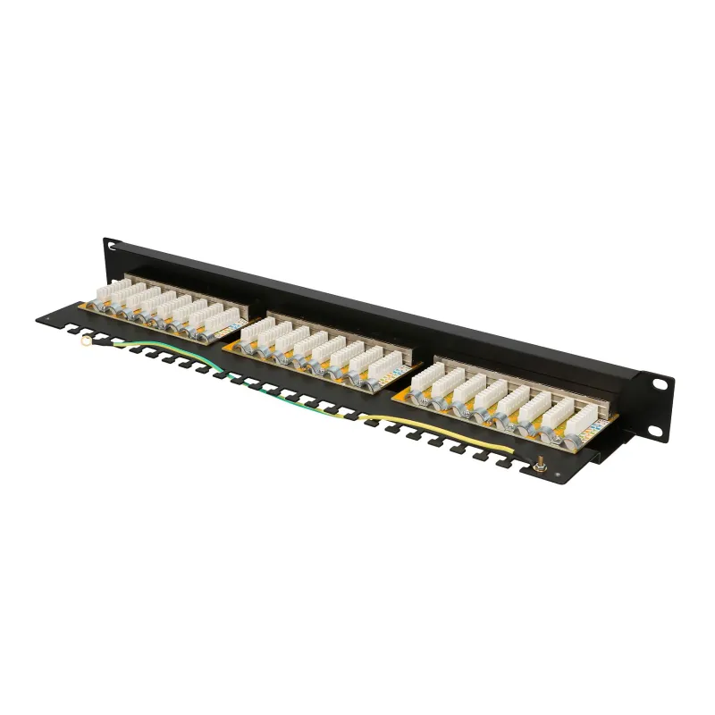 Extralink CAT5E STP V2 Patchpanel 24 portas