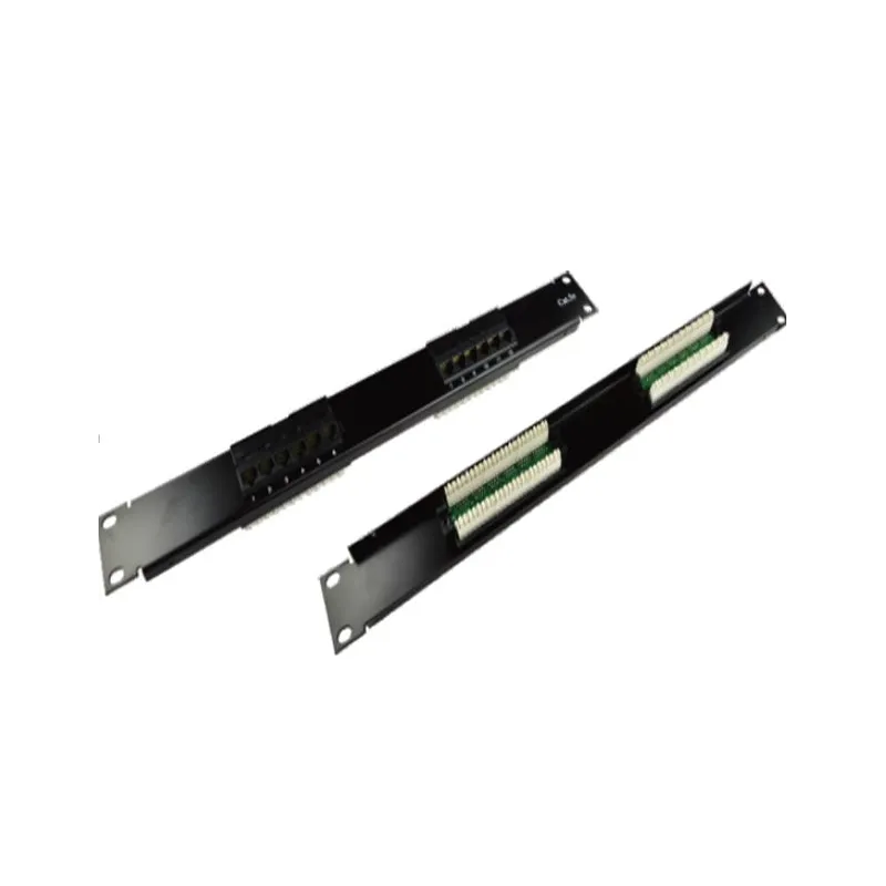 Extralink CAT5E UTP Patch Panel 1U, 12 Port