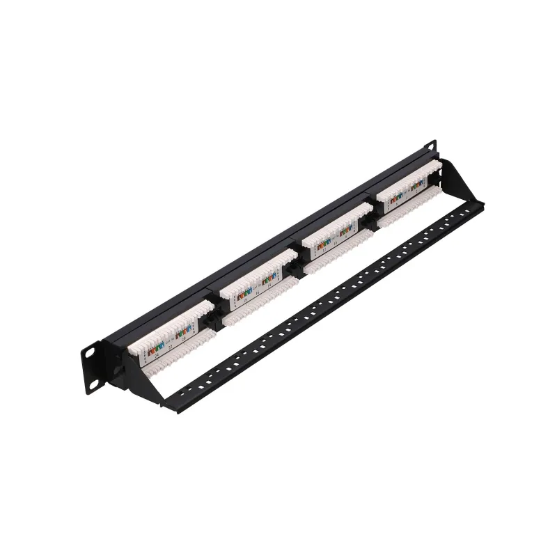 Patch Panel Extralink CAT5E UTP V2, 24 порта