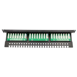 Extralink CAT5E UTP Patchpanel 24 Anschlüsse