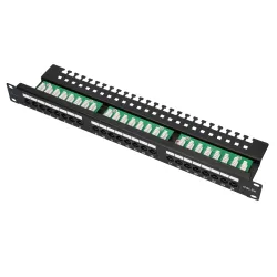 Extralink CAT5E UTP Patchpanel 24 Anschlüsse