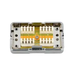 Extralink CAT6 STP Anschlussdose silber