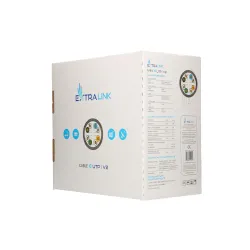 Extralink CAT6 UTP (U/UTP) V2 interno Cabo de rede de par trançado 305 milhoes