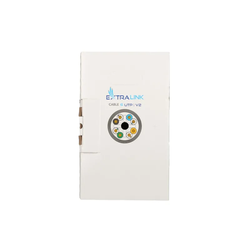 Extralink CAT6 UTP (U/UTP) V2 interno Cabo de rede de par trançado 305 milhoes