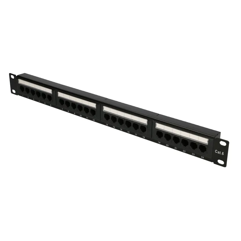 Extralink CAT6 UTP V2 Patchpanel 24 puertos