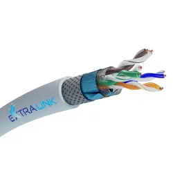 Extralink CAT6A SFTP (S/FTP) LSZH Interno Cabo de rede de par trançado 305 milhoes