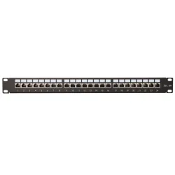 Extralink CAT6A STP Patchpanel 24 port