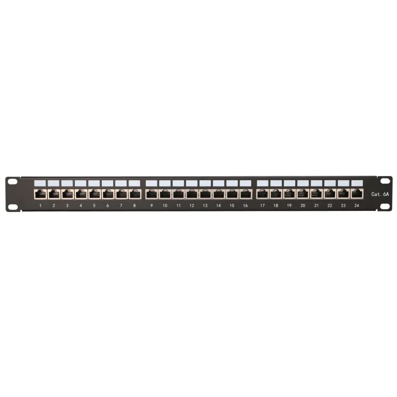 Extralink CAT6A STP Patchpanel 24 port