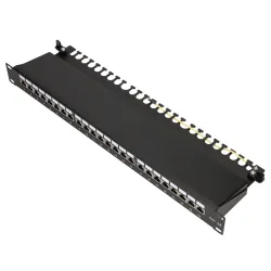 Extralink CAT6A STP Patchpanel 24 porty