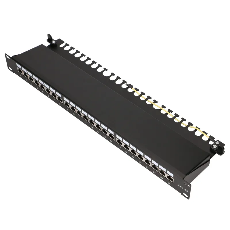 Extralink CAT6A STP Patchpanel 24 porty