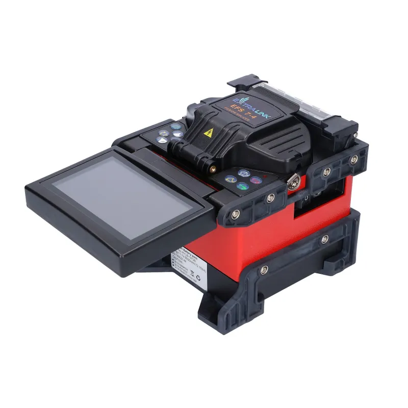 Extralink DVP-740 Giuntatrice Batteria da 6Ah, schermo LCD da 4,3"