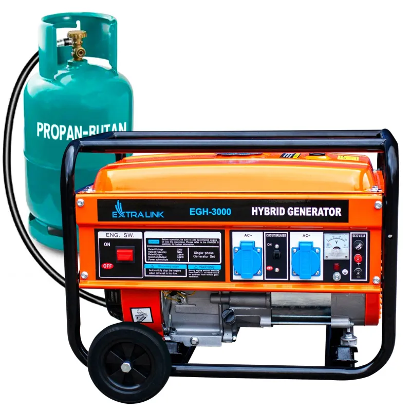 Extralink EGH-3000 Generatore di corrente ibrido, 3kW 1F