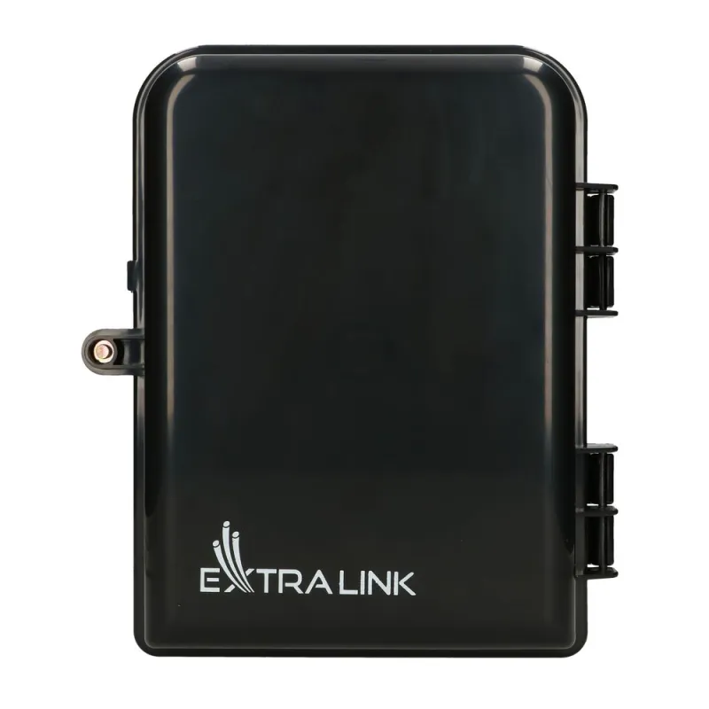 Extralink Eliza V2 Fiber optic terminal box 16 core, black, mid-span