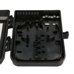 Extralink Eliza V2 Caixa de fibra óptica 16 soldas, preto, meio vao