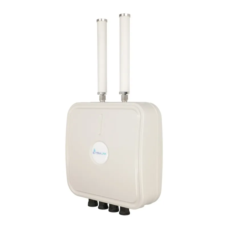 Extralink ELTEBOX Dış Anten, LTE + WiFi 2,4GHz, 4x RJ45, 2x Dönel Anten