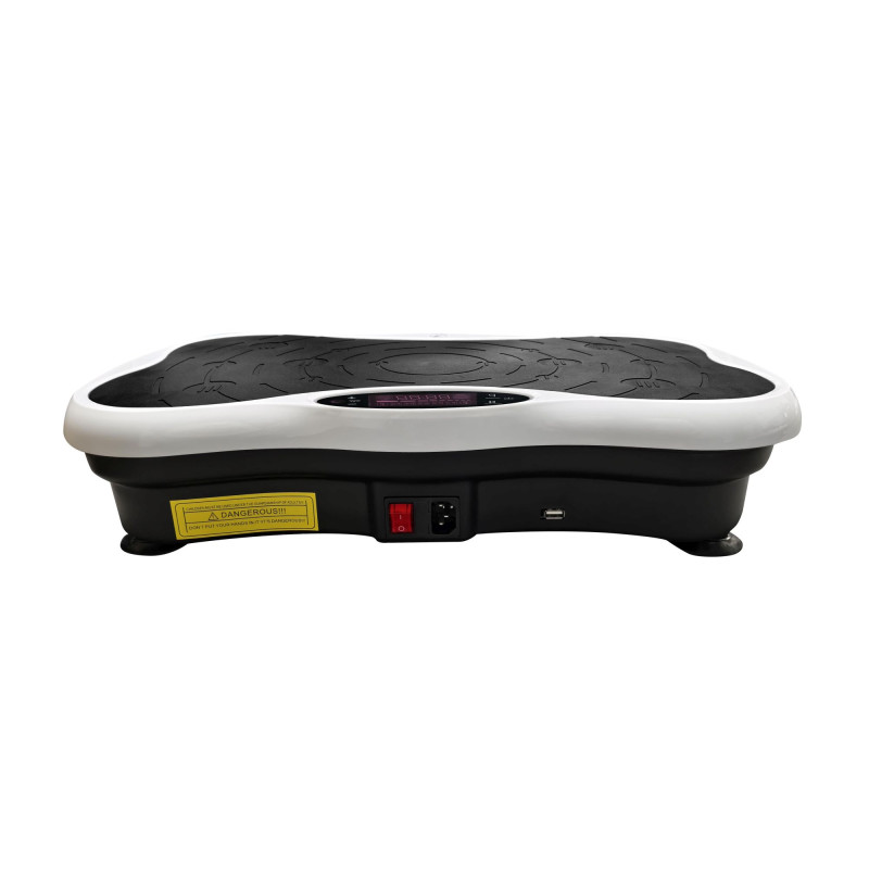 Extralink Moonwalk SpinMove Biały | Platforma Wibracyjna do Ćwiczeń Fitness | 200W - Zdjęcie 3