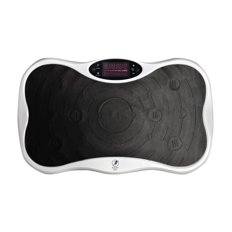 EXTRALINK PLATFORMA WIBRACYJNA DO ĆWICZEŃ FITNESS STAYFIT SPINMOVE BIAŁY - Imagen 5