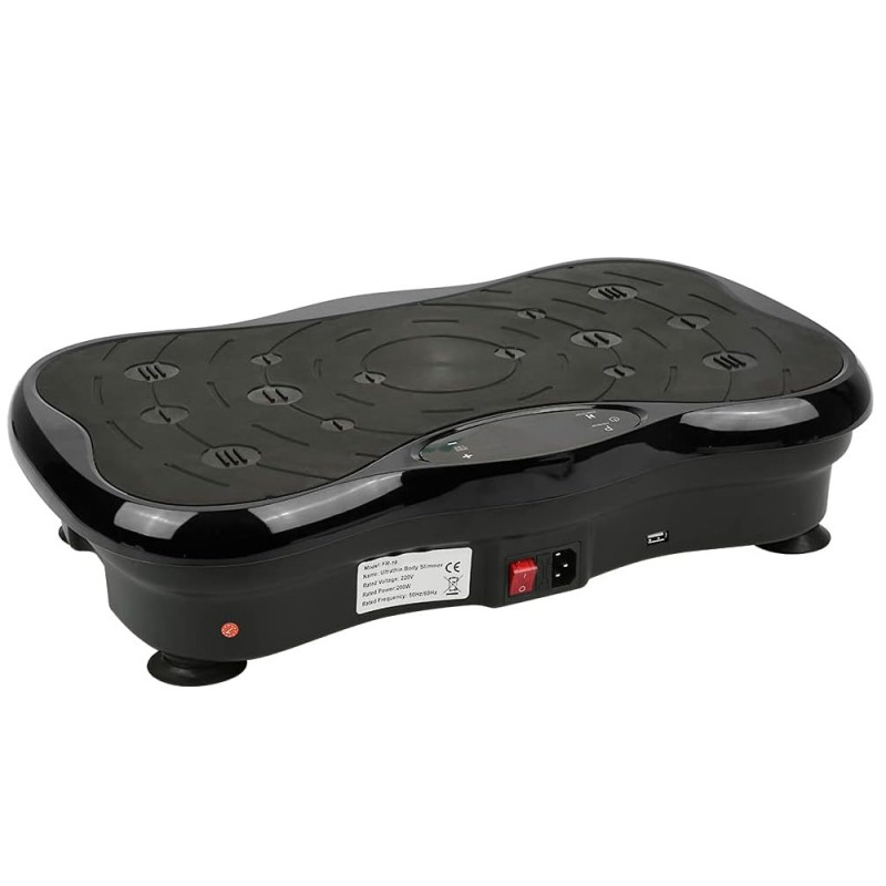 EXTRALINK PLATFORMA WIBRACYJNA DO ĆWICZEŃ FITNESS STAYFIT SPINMOVE CZARNY - Imagen 3