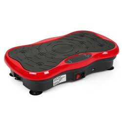 EXTRALINK PLATFORMA WIBRACYJNA DO ĆWICZEŃ FITNESS STAYFIT SPINMOVE CZERWONY - Imagen 2